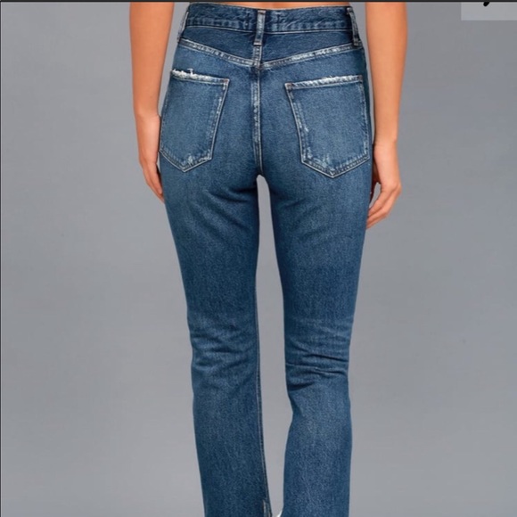 AGOLDE Riley Straight in Lowdown Sz 26 - Picture 11 of 16